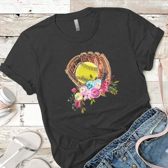 Softball Glove Premium Tees