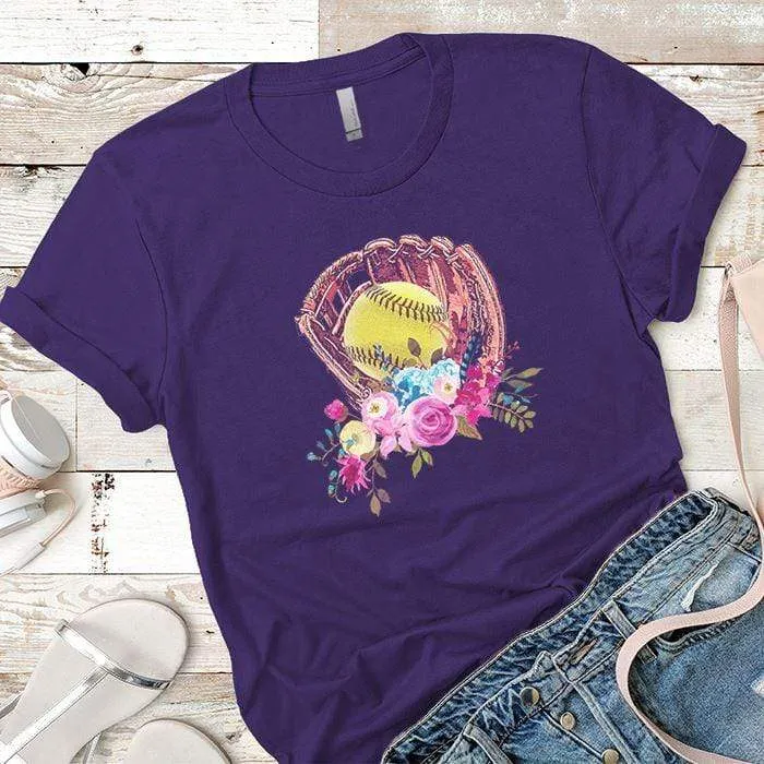 Softball Glove Premium Tees