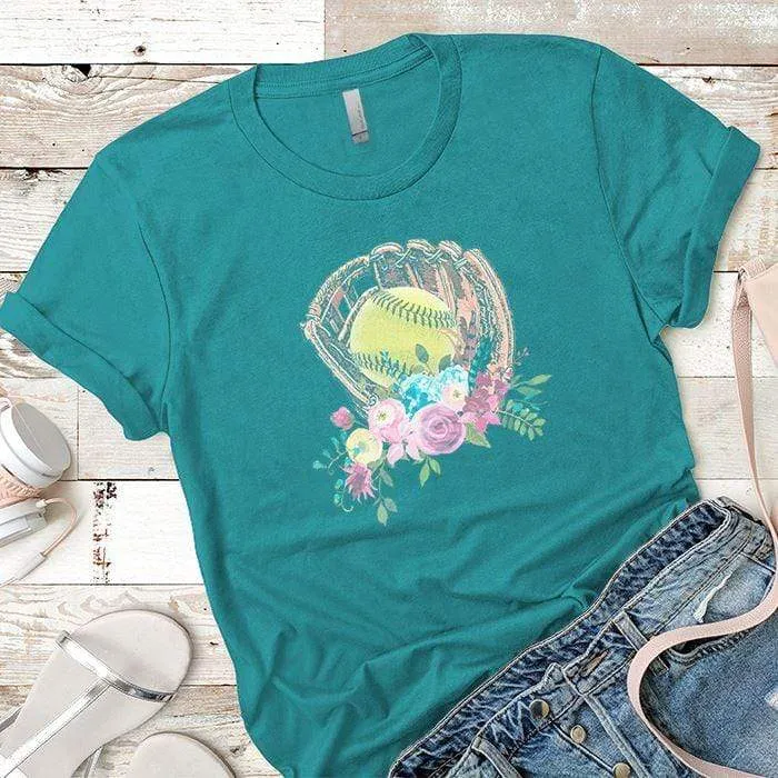 Softball Glove Premium Tees