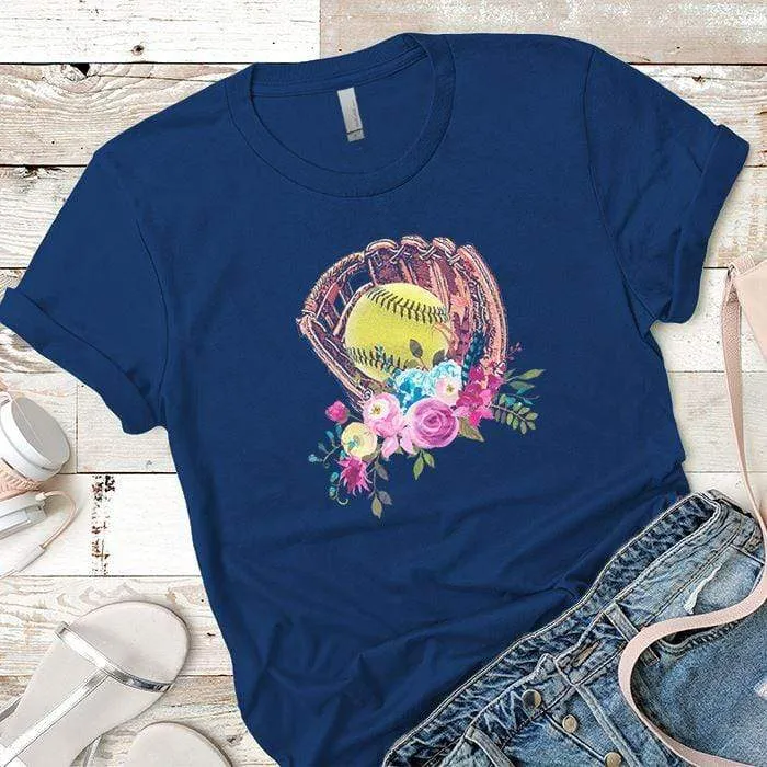 Softball Glove Premium Tees