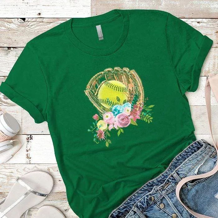 Softball Glove Premium Tees