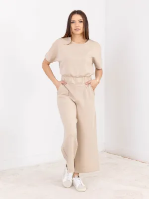 SPANX Air Essentials Crop Wide Leg Jumpsuit