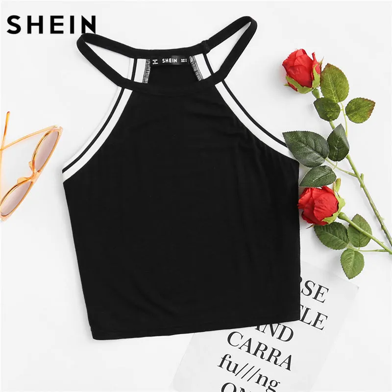 Summer Crop Tops Active Wear Women Slim Fit Tank Tops