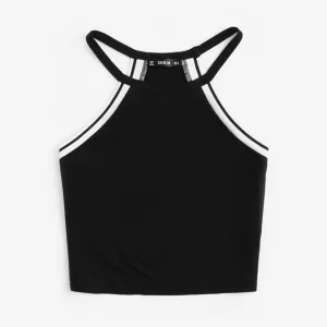 Summer Crop Tops Active Wear Women Slim Fit Tank Tops
