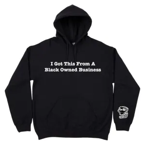 Support Black Business Hoodie