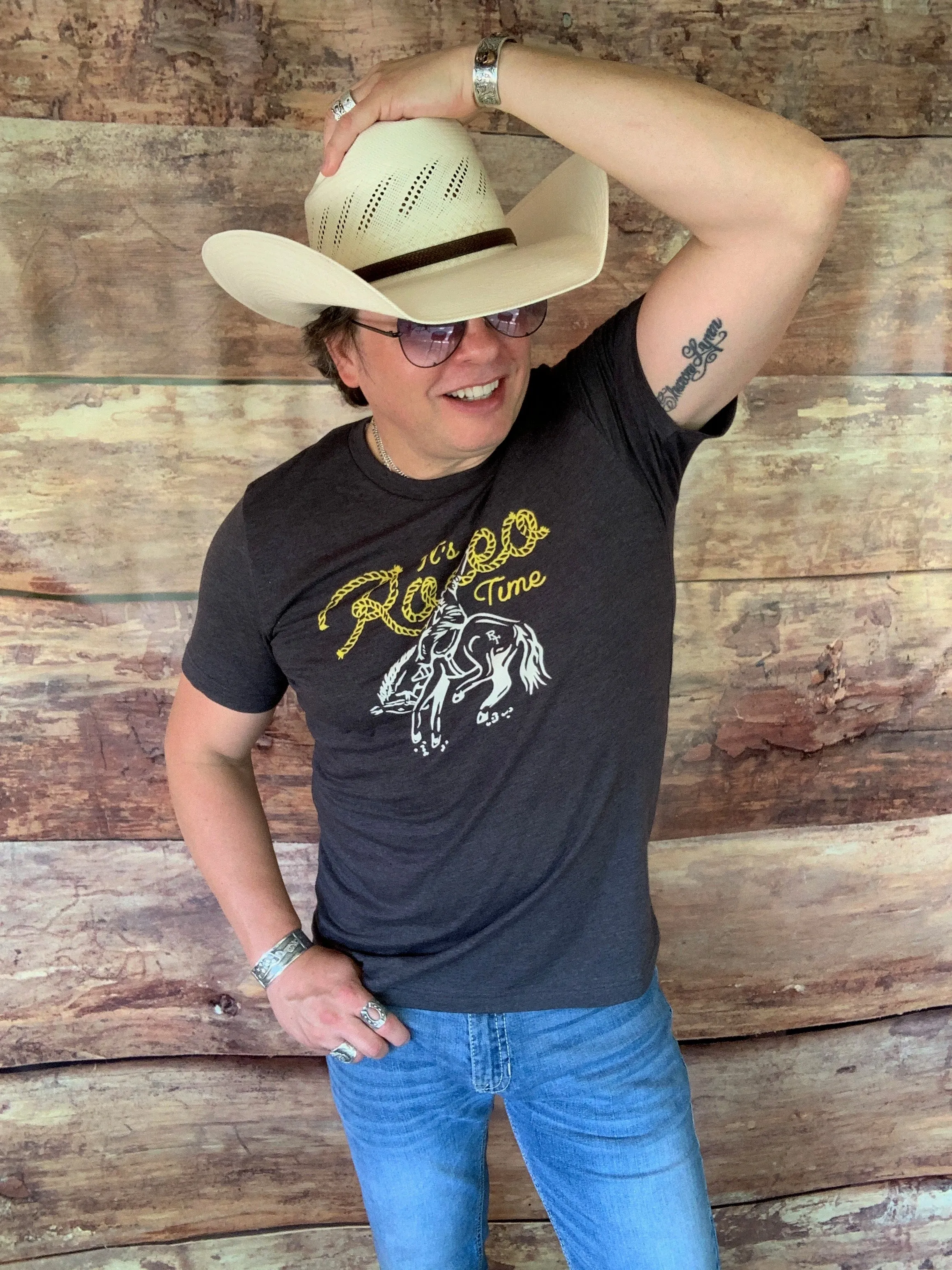 T-Shirt, It's Rodeo Time! Men's T-Shirt, SALE!