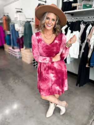 Tanya Tie Die Stretch Dress