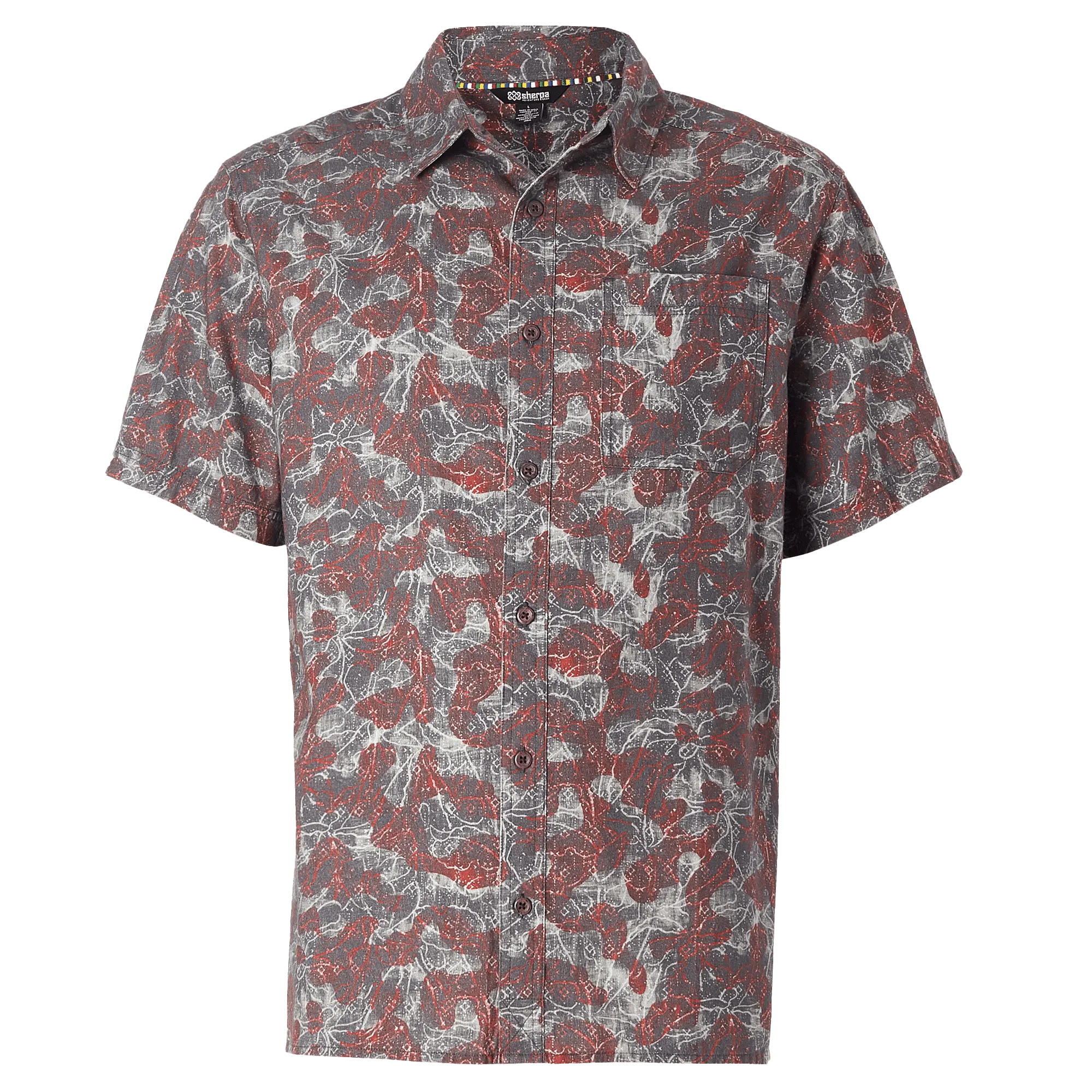 Tharu Voyage Short Sleeve Shirt - Kharani Botanical