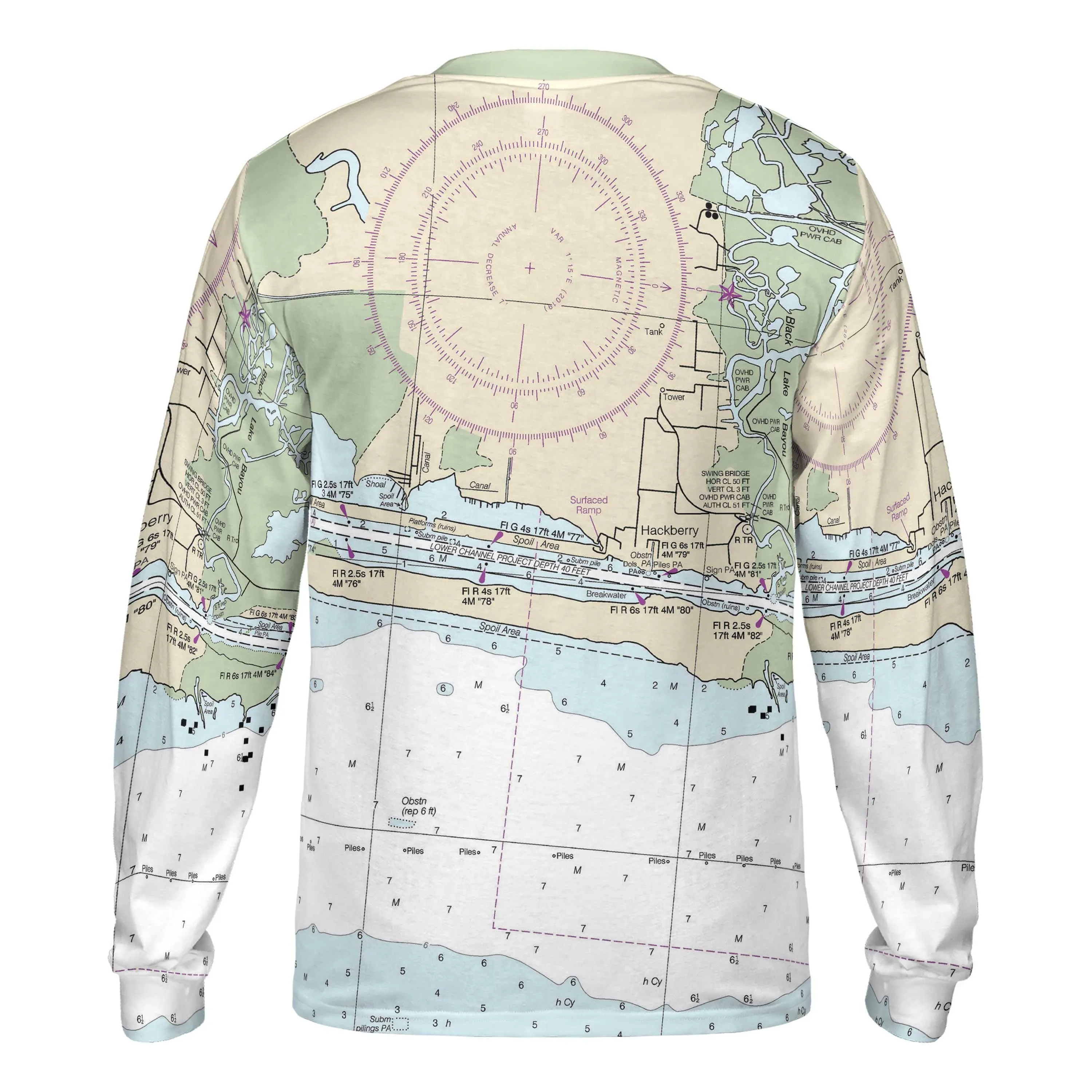 The Hackberry Louisiana Long Sleeve Tee