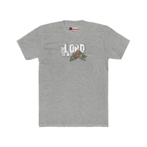 The Lord is My Rock Men's Cotton Crew Tee