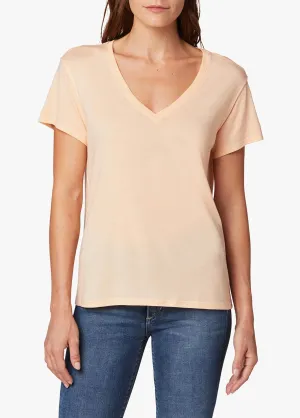 THE RAINE DEEP V-NECK TEE