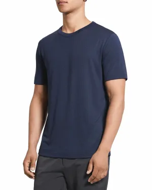 Theory Essential Tee in Anemone - Eclipse Multi