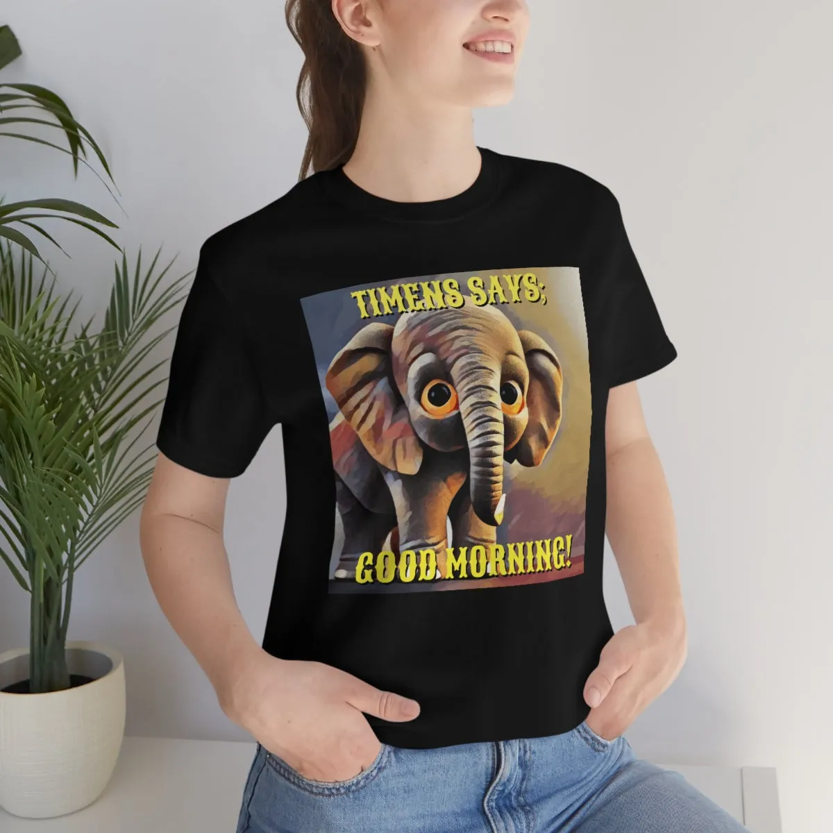 Timens Says; Good Morning! Short Sleeve Tee