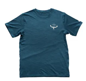 TKS Hybrid Pro Sunshirt - Deep Blue SS