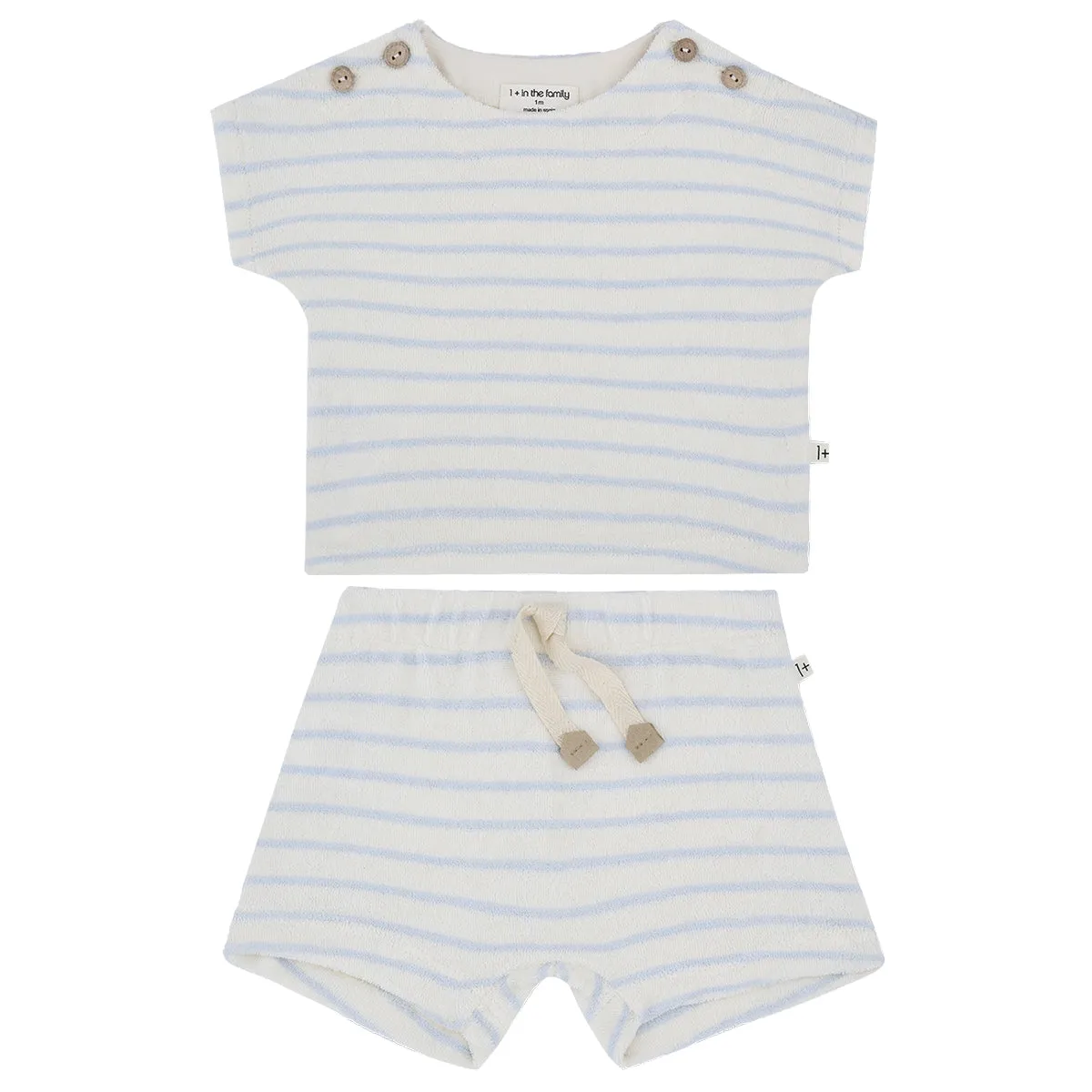 Tomaso Striped Terry Set