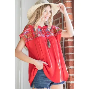Tomato Top in Red