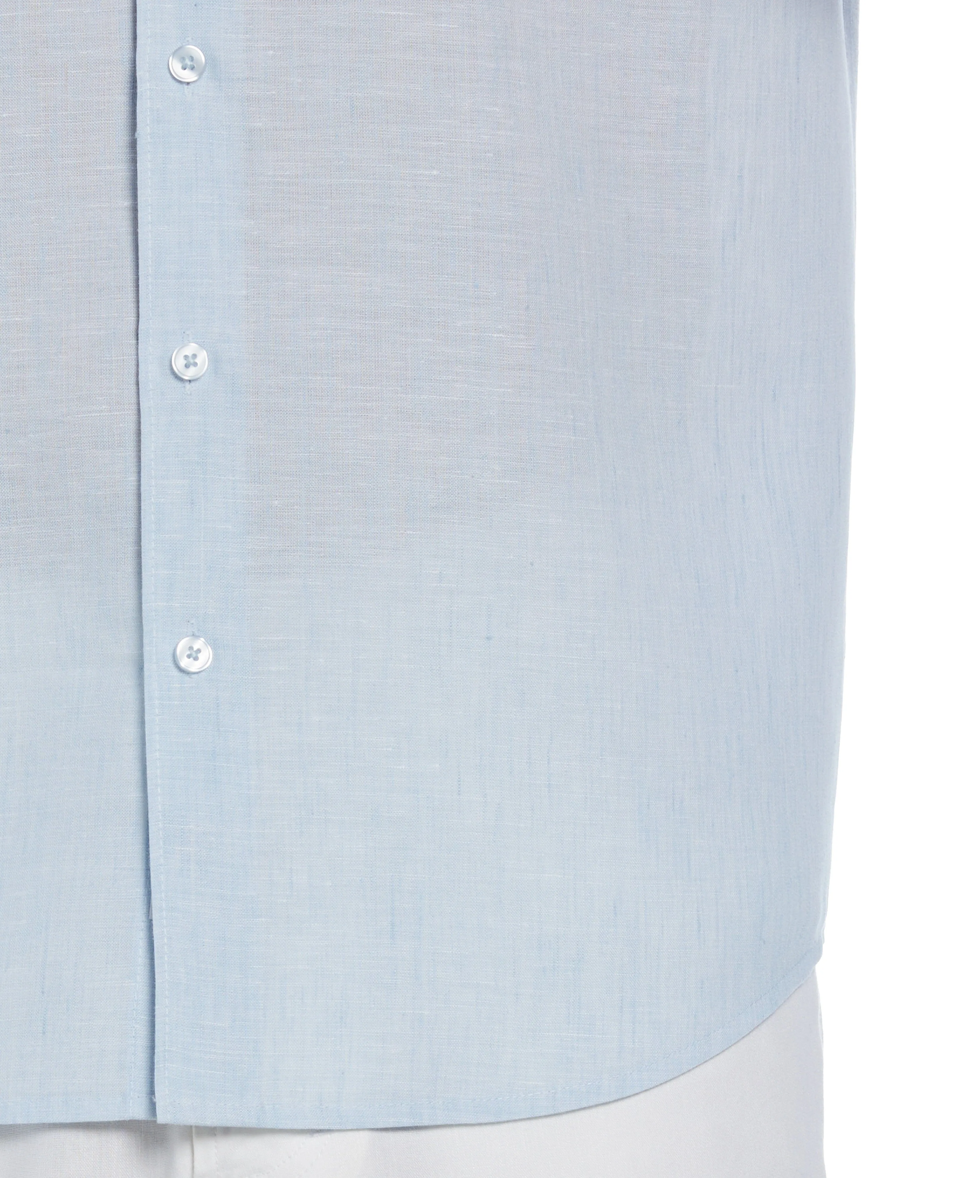 TravelSelect™ Linen-Blend One Pocket Shirt