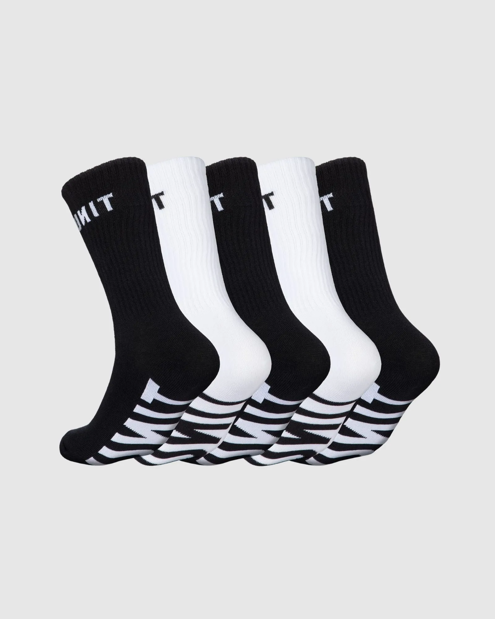 UNIT Men's Sports Hi-Lux Socks - 5 Pack