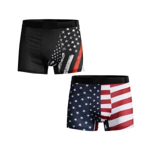 USA FLAG BOXER-2 PACKS