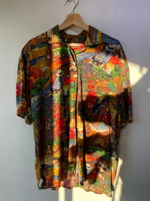 Vintage Anne Pinkerton Shirt with People