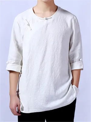 Vintage Casual Comfort Loose Long Sleeve T-Shirt