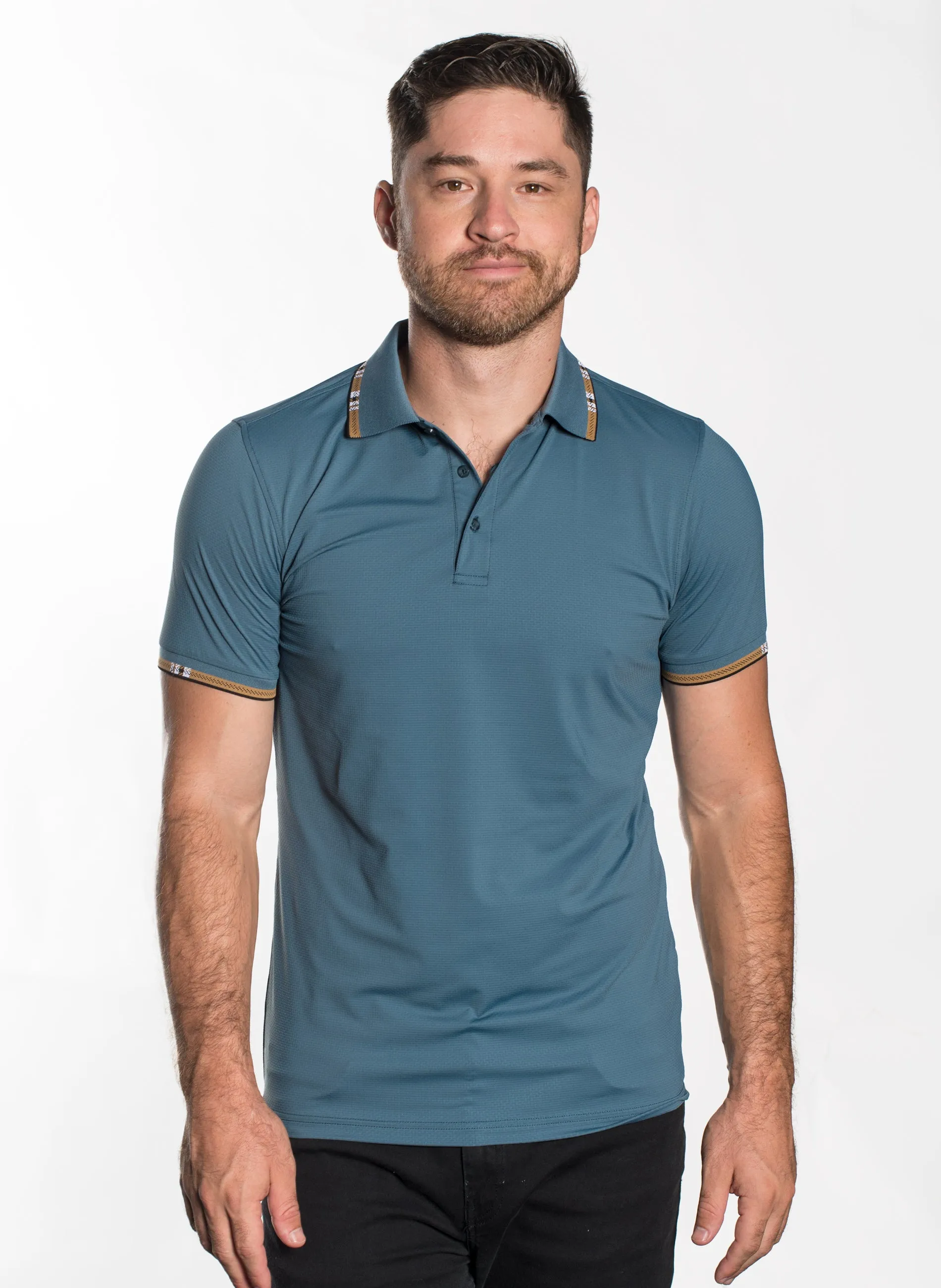 VPSE-4 MEN'S STRETCH POLO