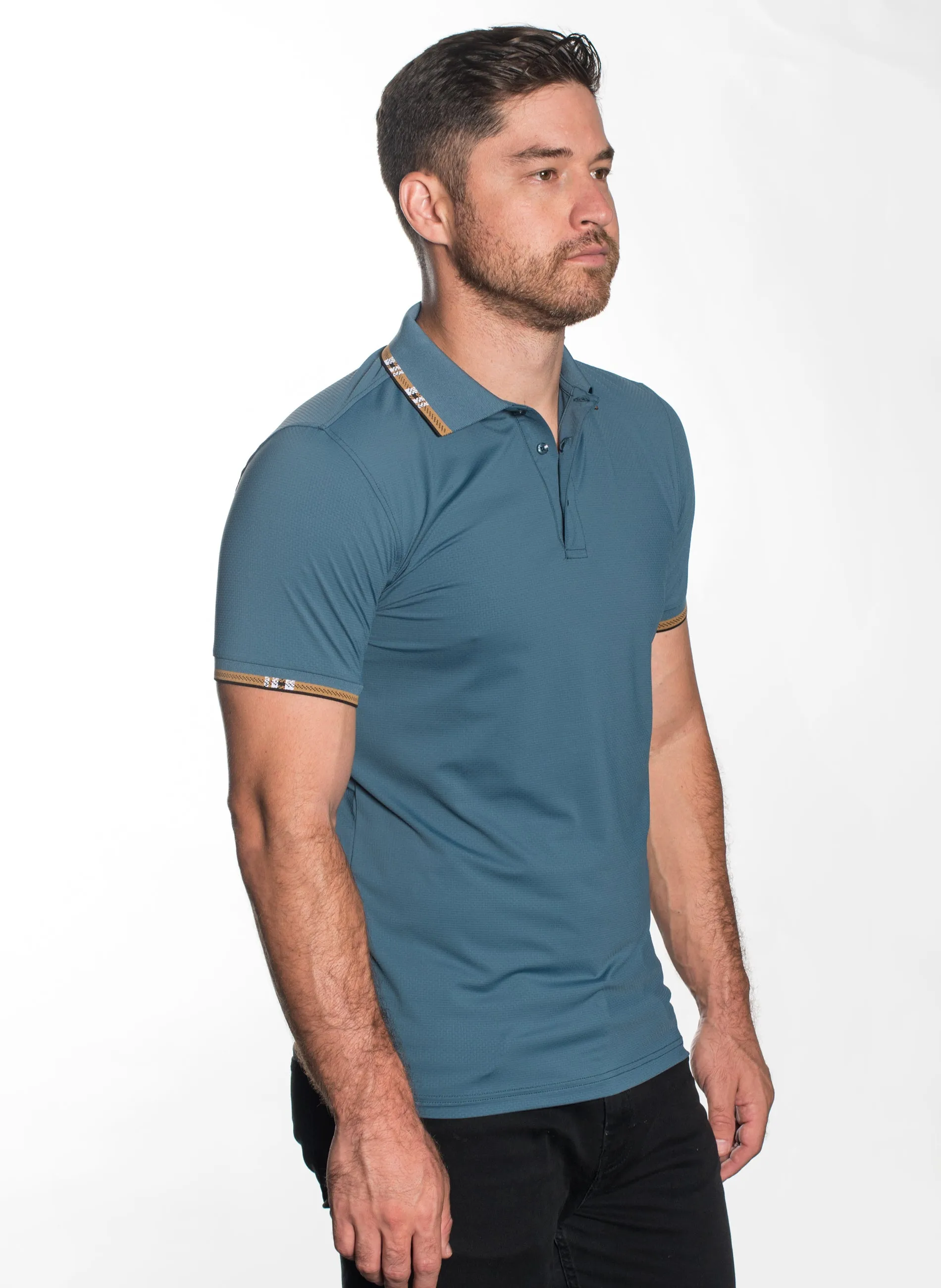VPSE-4 MEN'S STRETCH POLO