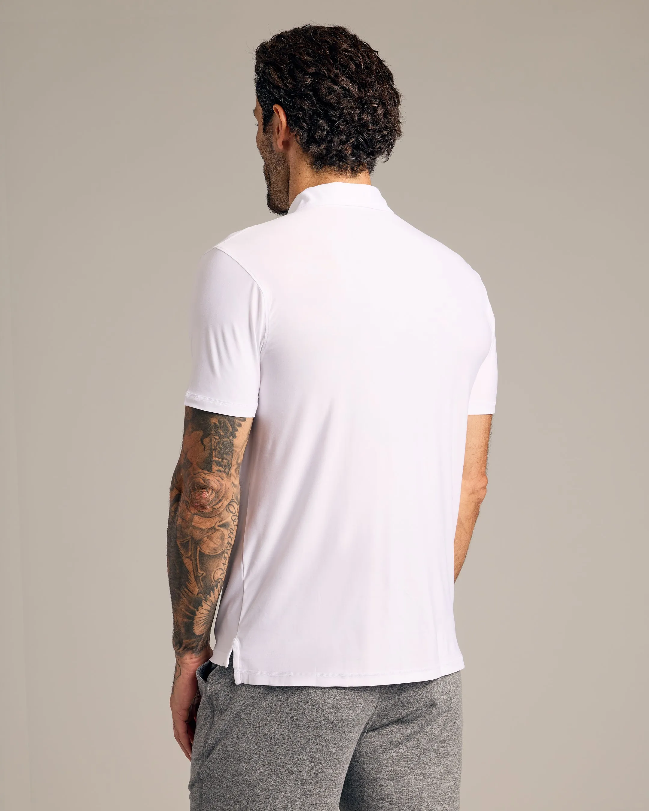 White Active Polo 2.0