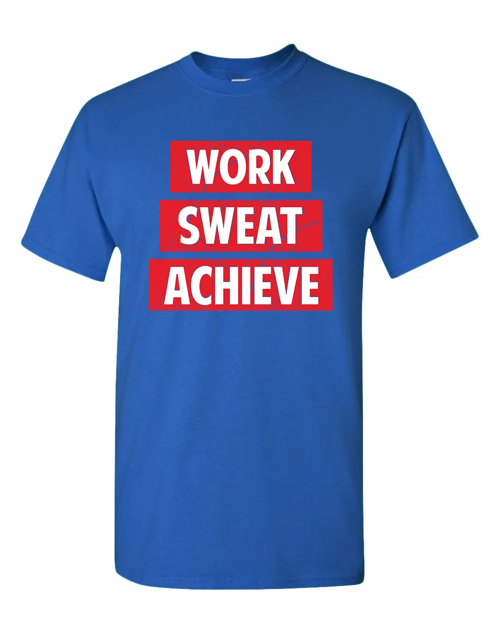 Work Swear Achieve T-shirt, casual Gym T-shirt