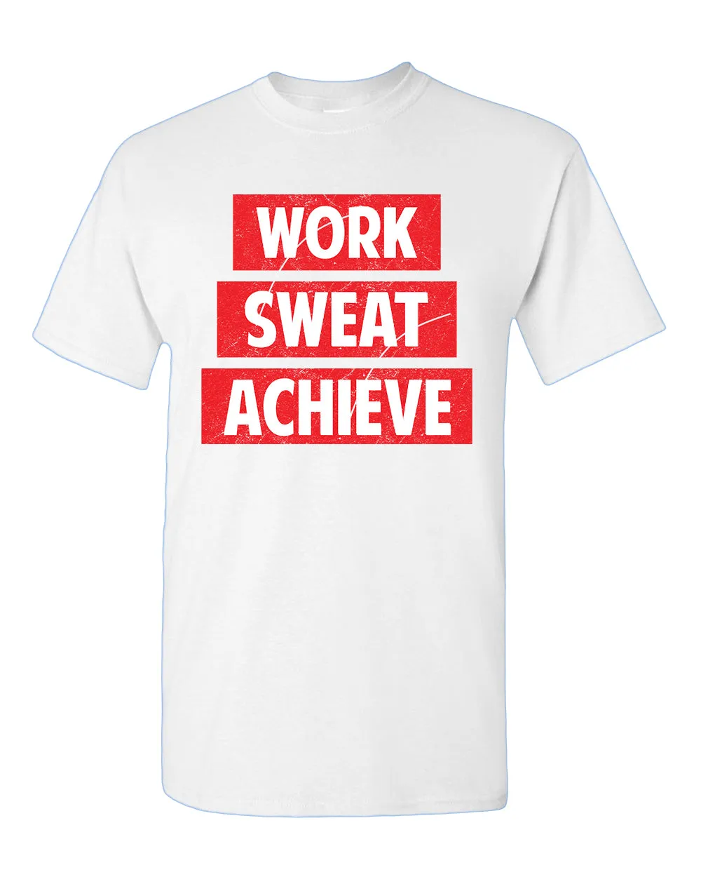 Work Swear Achieve T-shirt, casual Gym T-shirt