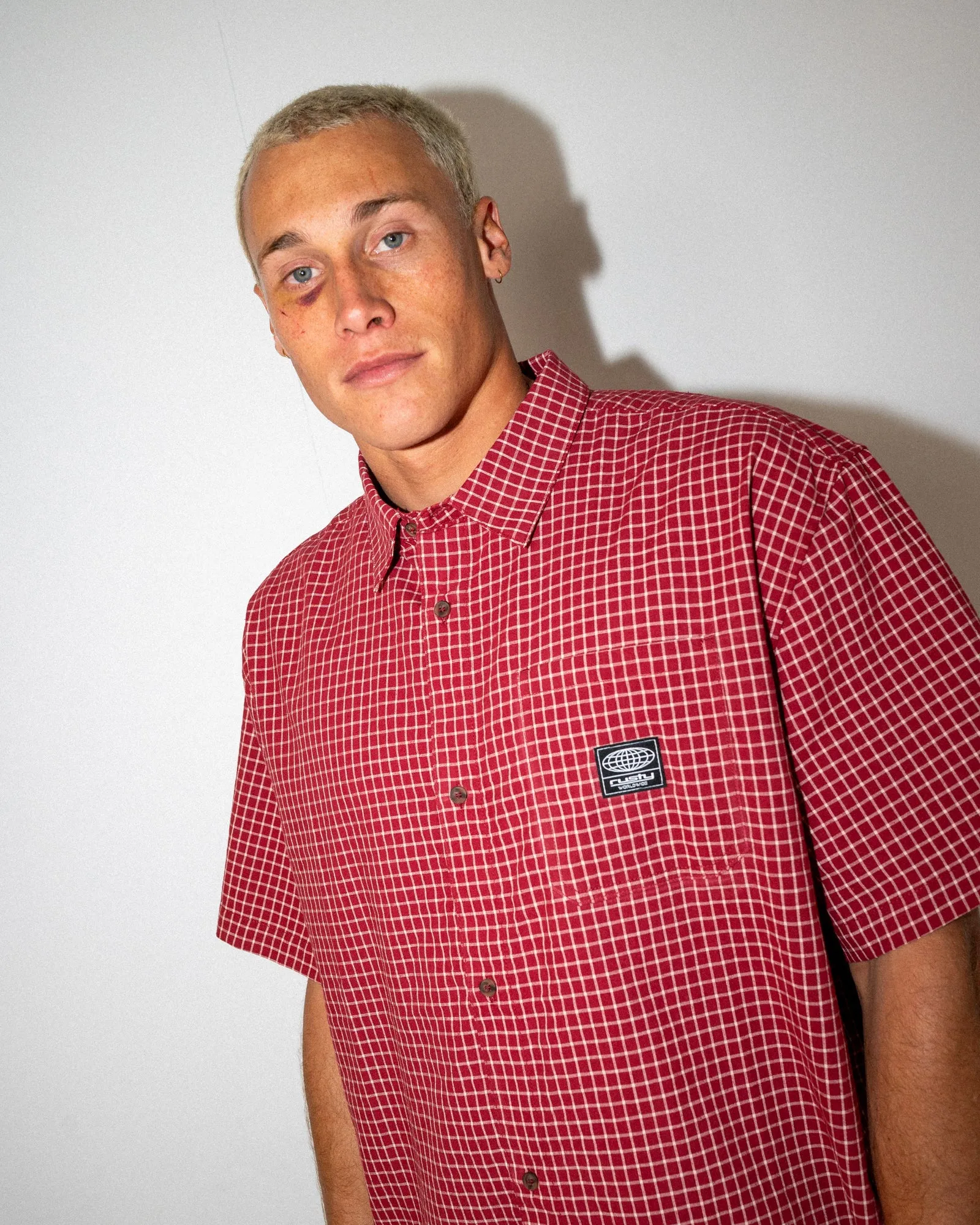 Worldwide Oversized Check Shirt