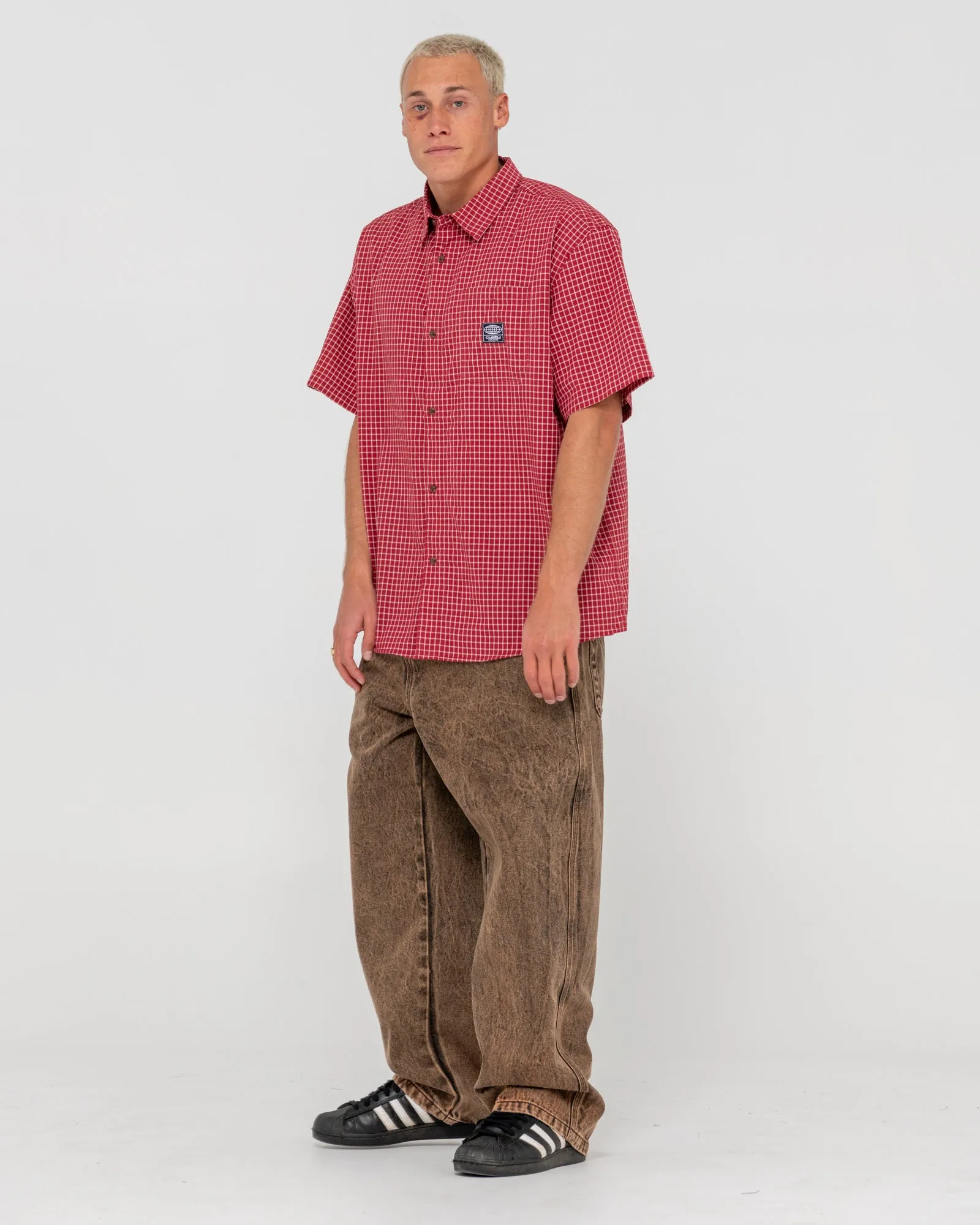 Worldwide Oversized Check Shirt