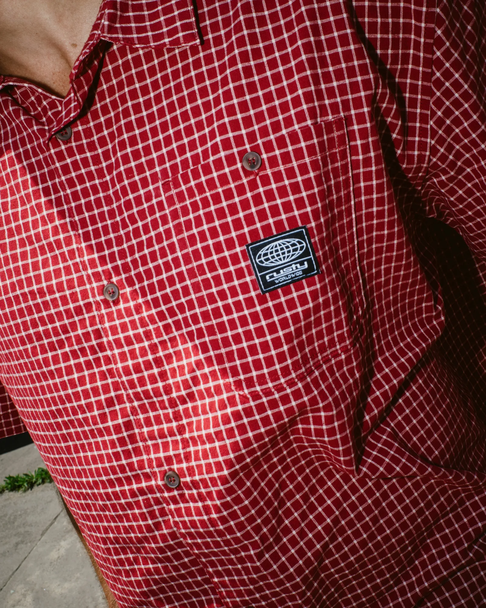 Worldwide Oversized Check Shirt