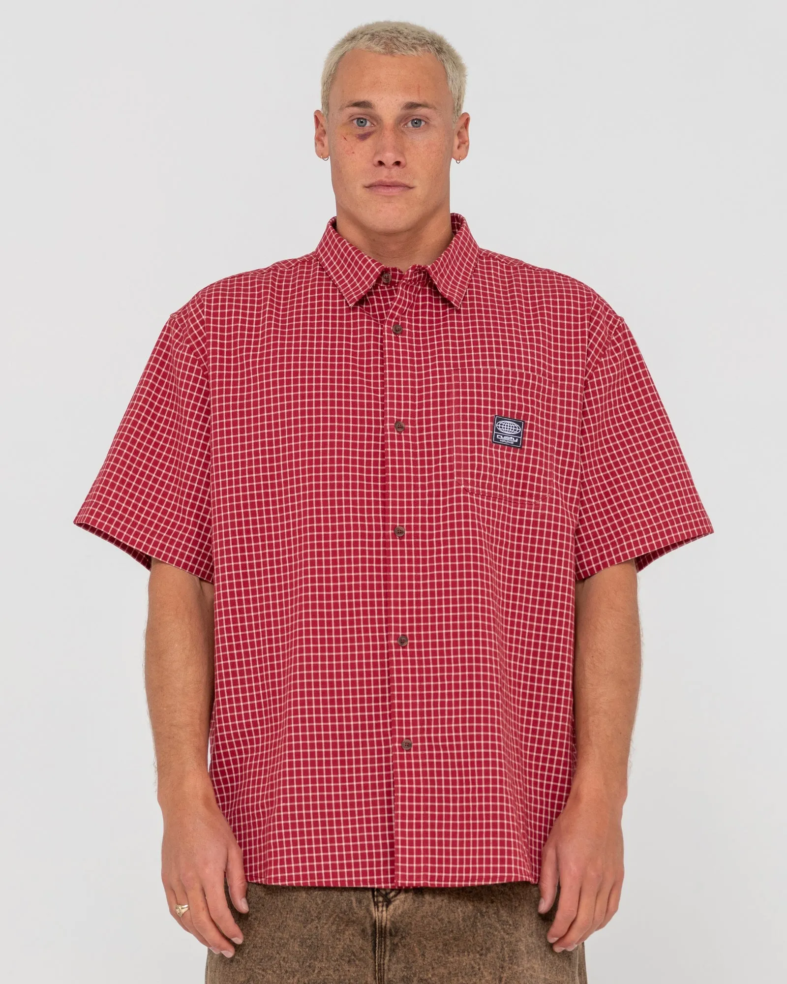 Worldwide Oversized Check Shirt