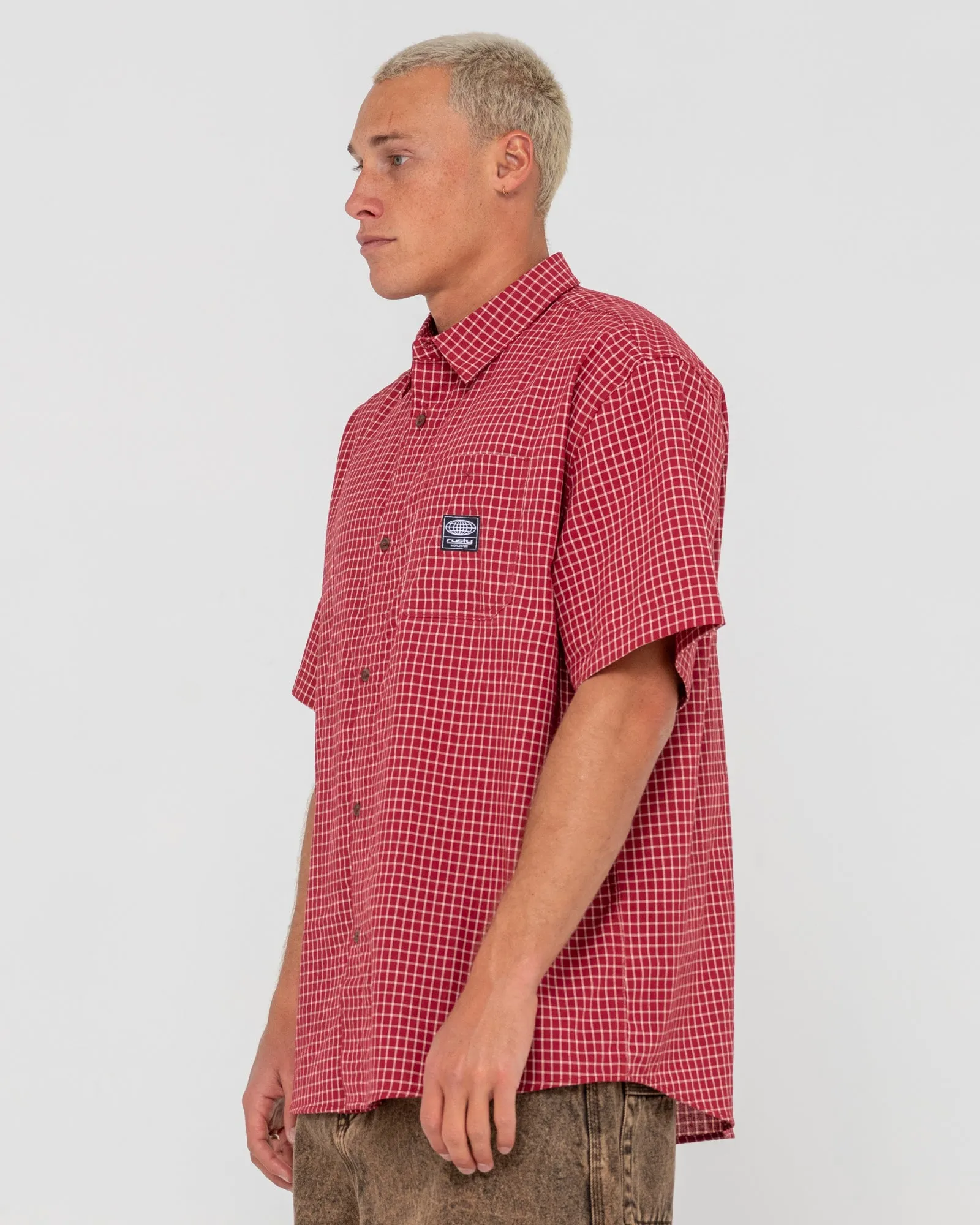 Worldwide Oversized Check Shirt