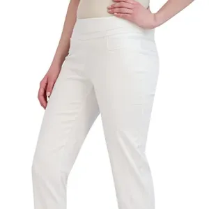 Zac & Rachel Womens Solid Slim Millennium Ankle Pants