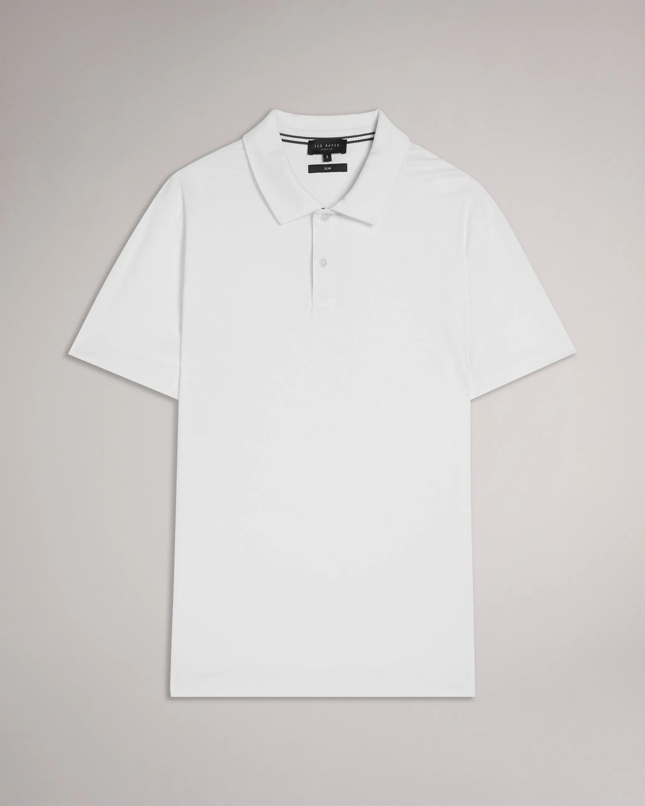 Zeiter Short Sleeve Slim Soft Touch Polo White